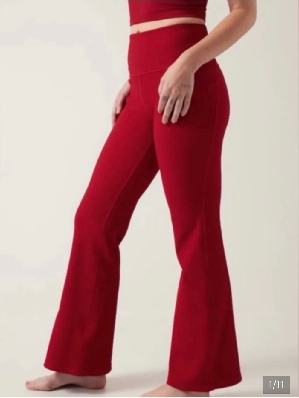Athleta Salutation Stash Rib Flare